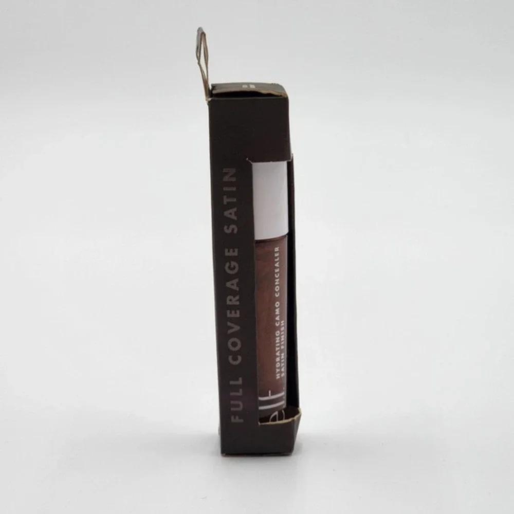 Elf Hydrating Camo Concealer Rich Ebony 84844 Full Coverage Satin New‎ In Box